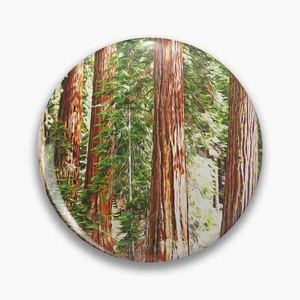 Item preview, Redwood National Park California Watercolor Vintage designed and sold by KrisSidDesigns.