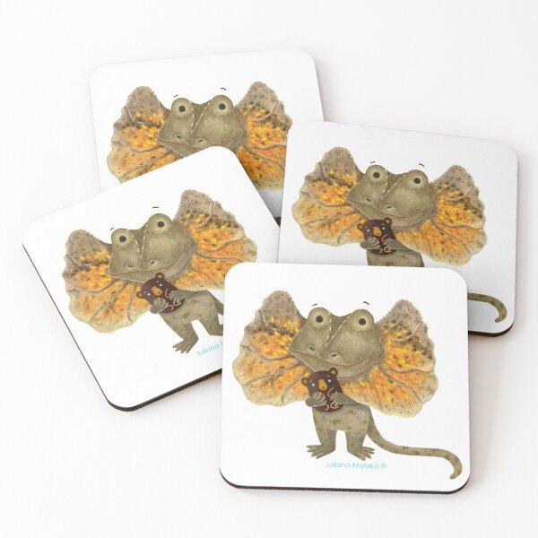 Item preview, Frilled Neck Lizard designed and sold by julianamotzko.