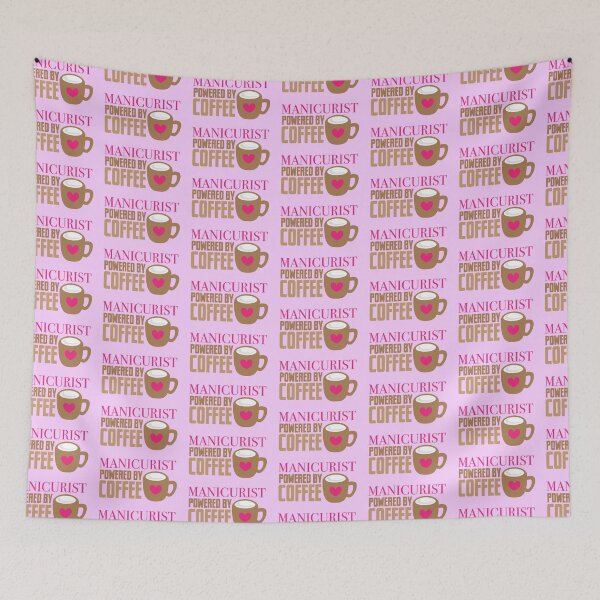 Item preview, manicurist powered by coffee designed and sold by jazzydevil.