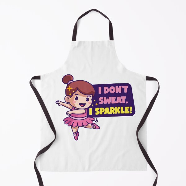 Item preview, I Don't Sweat I Sparkle Shine Like A Star You Can Do It designed and sold by StickerbashCo.