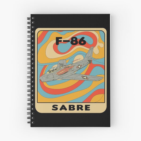 Item preview, Vintage F-86 Sabre Retro Sabrejet War Plane Aircraft Gift designed and sold by TheAplus.