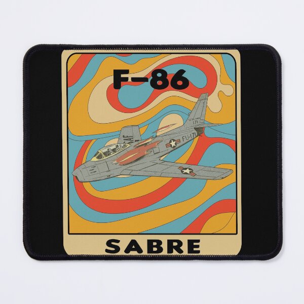 Item preview, Vintage F-86 Sabre Retro Sabrejet War Plane Aircraft Gift designed and sold by TheAplus.