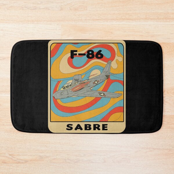 Item preview, Vintage F-86 Sabre Retro Sabrejet War Plane Aircraft Gift designed and sold by TheAplus.