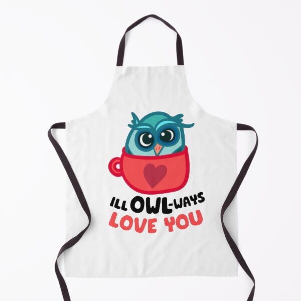 Item preview, Owl Love You Pun Love Sayings I Love You designed and sold by StickerbashCo.