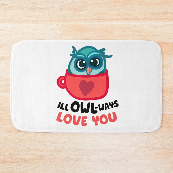 Item preview, Owl Love You Pun Love Sayings I Love You designed and sold by StickerbashCo.