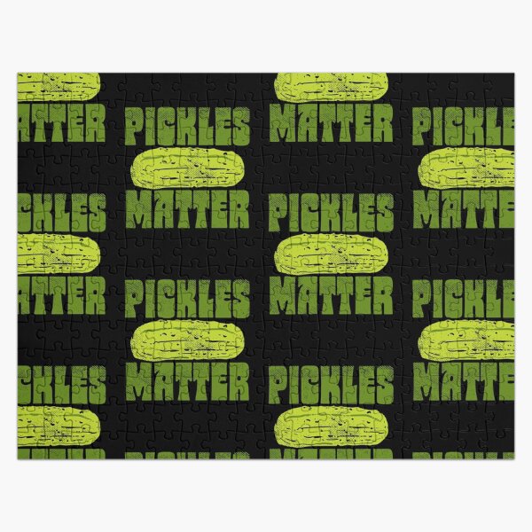 Dill Pickle Fan Sea Cucumber Lover Vegetables Gift Jigsaw Puzzle