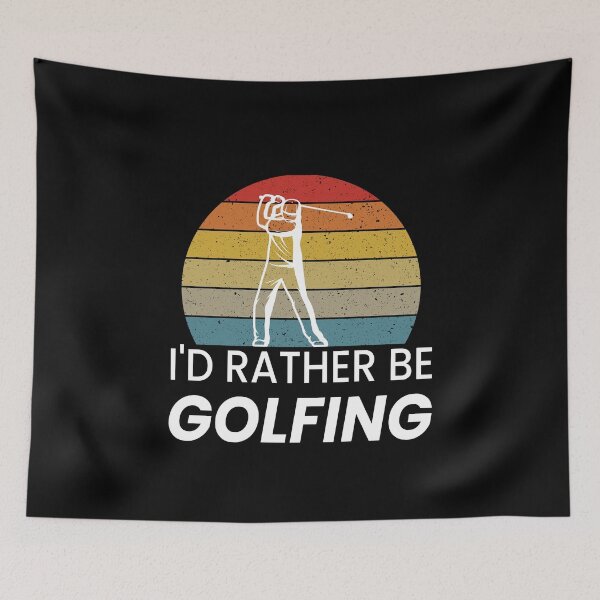 Item preview, I'd Rather Be Golfing designed and sold by ZiesMerch.