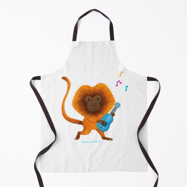 Item preview, Golden Lion Tamarin playing a guitar song designed and sold by julianamotzko.