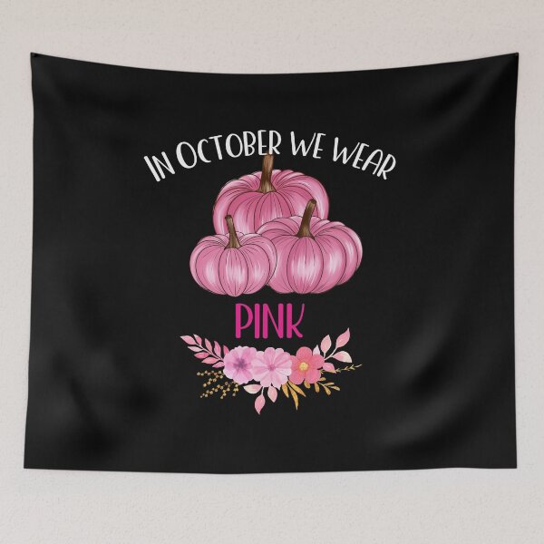 Item preview, In October We Wear Pink | Fight, Believe, Survive | Nobody Fights Alone designed and sold by DigitalGemShop.