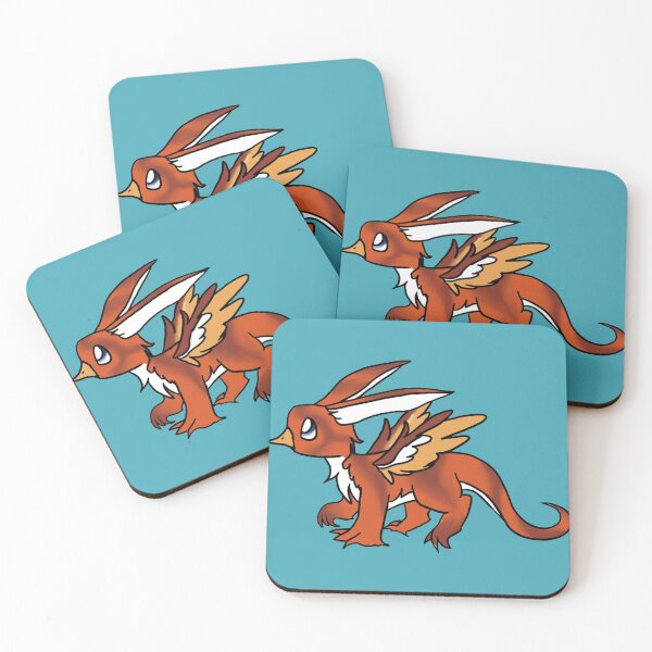 Item preview,  Lizbird, a lizard, bird, hare. (blue) designed and sold by BerryShyKittens.