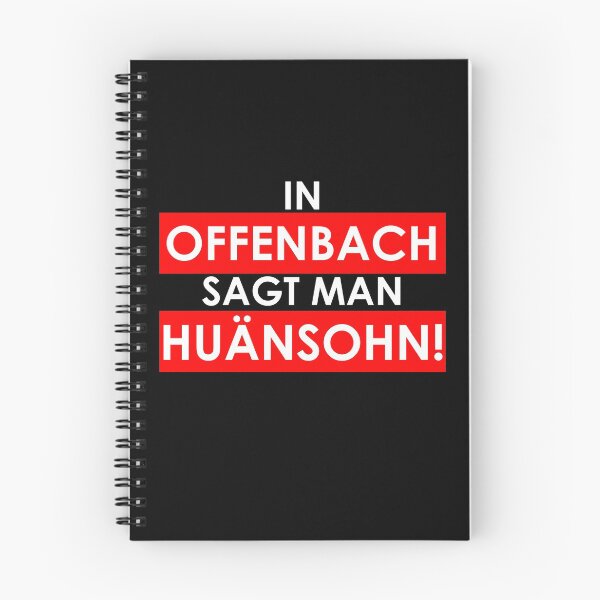 Item preview, In OFFENBACH one says HUÄNSOHN - 069 OF Hessisch OFC designed and sold by urban-design.