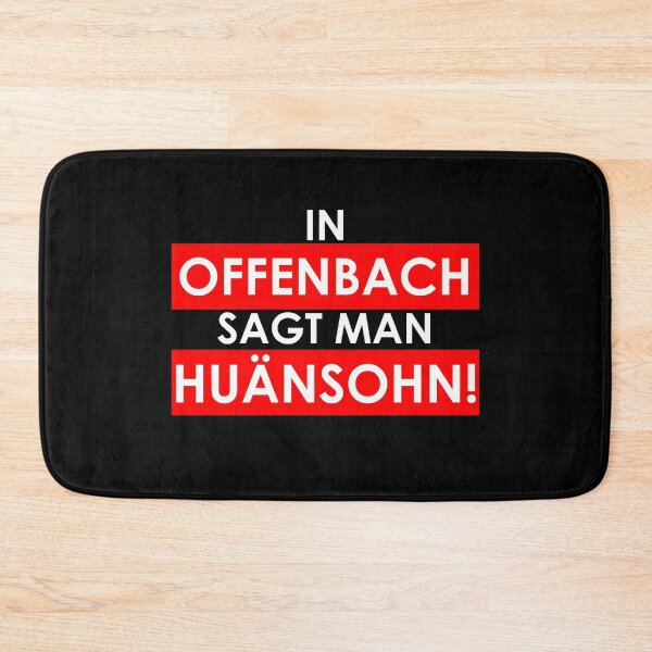 Item preview, In OFFENBACH one says HUÄNSOHN - 069 OF Hessisch OFC designed and sold by urban-design.