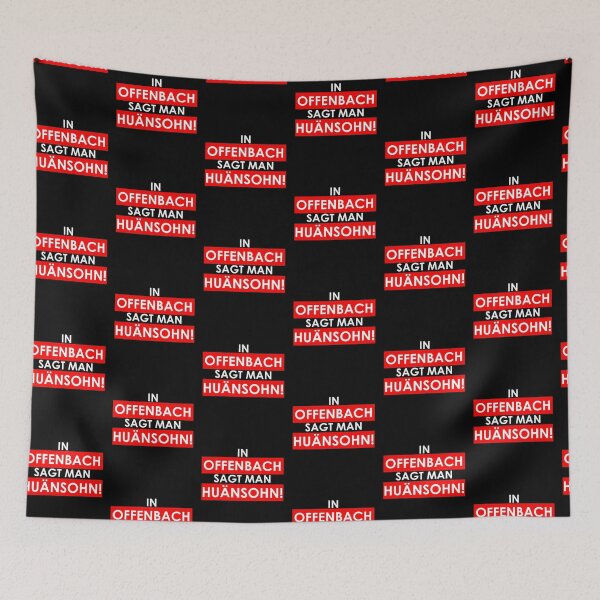Item preview, In OFFENBACH one says HUÄNSOHN - 069 OF Hessisch OFC designed and sold by urban-design.