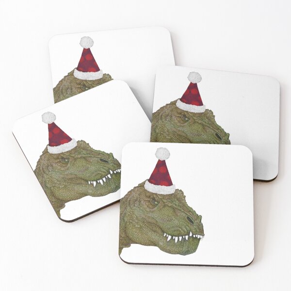 Item preview, Christmas Dino designed and sold by ECMazur Art.
