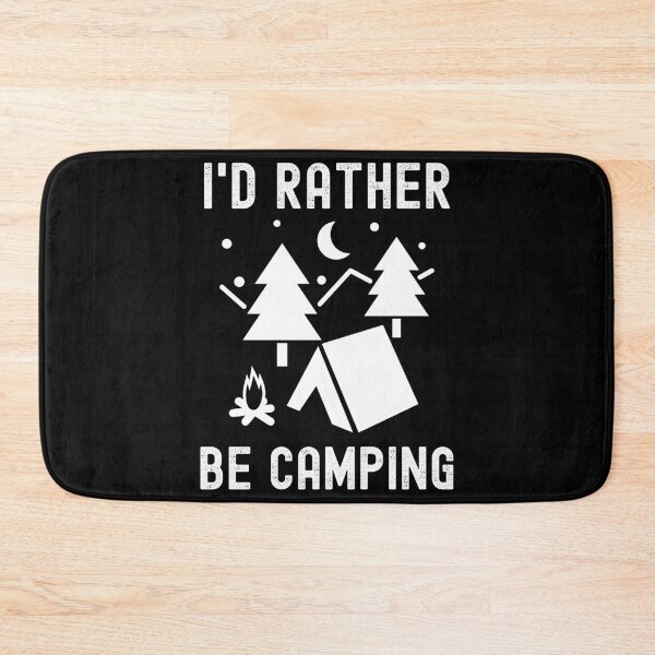 Item preview, I'd Rather Be Camping Funny Camper Tent  designed and sold by liftdesign.