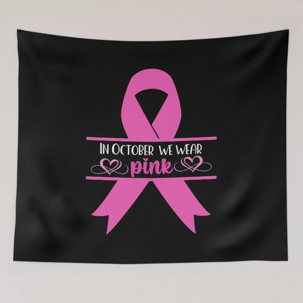 Item preview, In October We Wear Pink | Fight, Believe, Survive | Nobody Fights Alone designed and sold by DigitalGemShop.