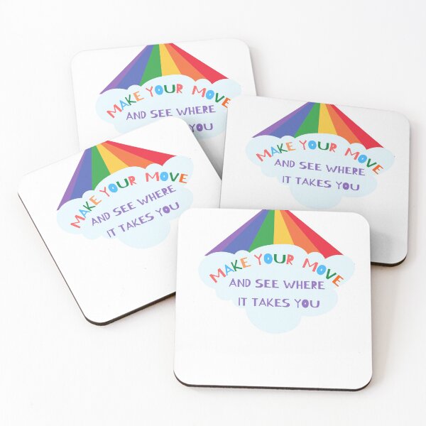 Item preview, Make Your Mark And See Where It Takes You Rainbow Dot designed and sold by Naked-Alien.
