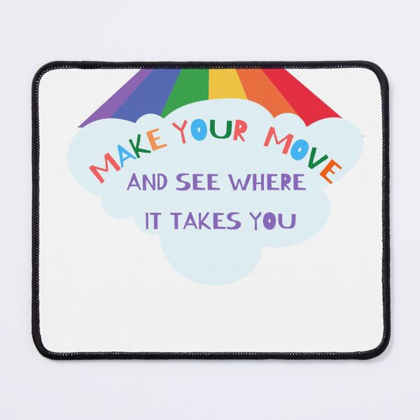 Item preview, Make Your Mark And See Where It Takes You Rainbow Dot designed and sold by Naked-Alien.
