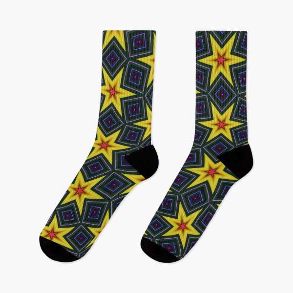 Item preview, Multi-colored stars and squares abstract expressionism by Code03 designed and sold by Code03.