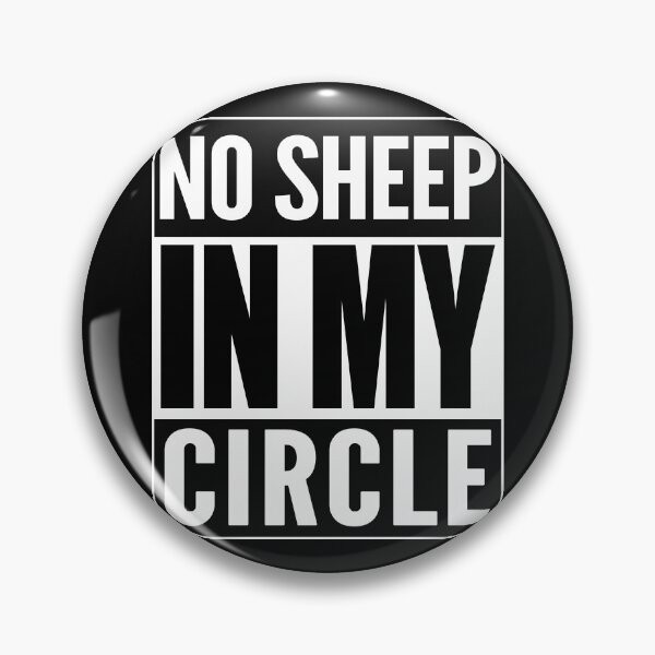 Item preview, No Sheep In My Circle designed and sold by TeesForTheWorld.