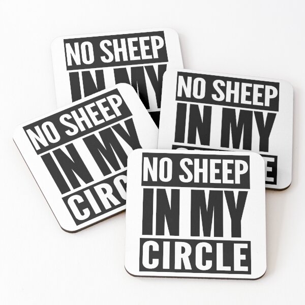 Item preview, No Sheep In My Circle designed and sold by TeesForTheWorld.