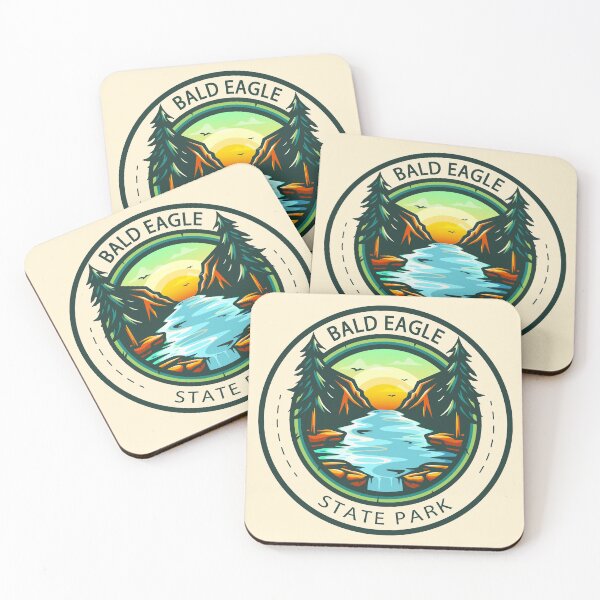 Item preview, Bald Eagle State Park Pennsylvania Badge designed and sold by KrisSidDesigns.