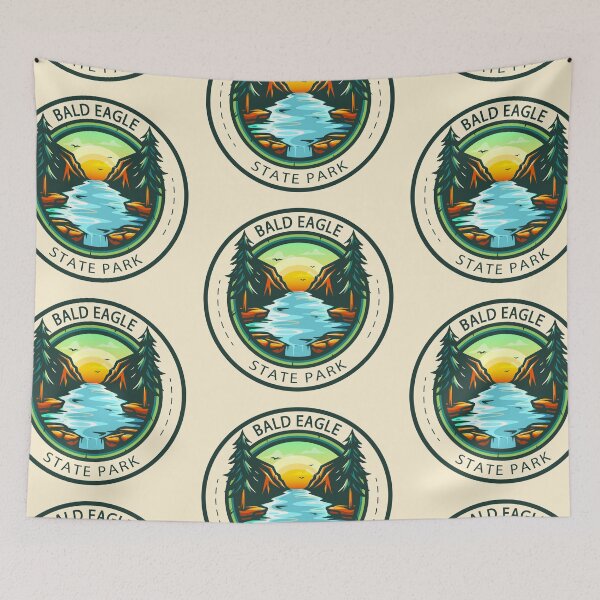 Item preview, Bald Eagle State Park Pennsylvania Badge designed and sold by KrisSidDesigns.