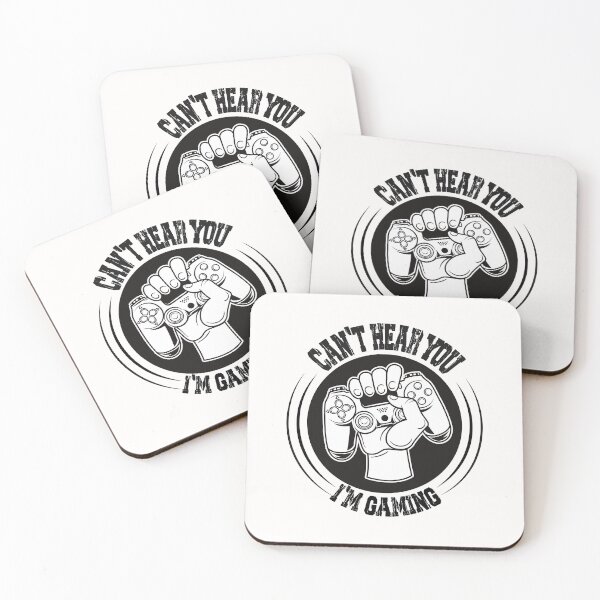 Item preview, Funny Can't Hear You I'm Gaming , gamer designed and sold by Hero Prod.