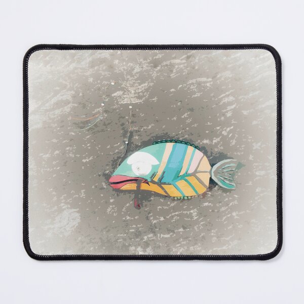 Item preview, Boho Fish 13 Coastal Design Style A Edited PHOTO of Wooden Fish Wall Decor designed and sold by Beachy.