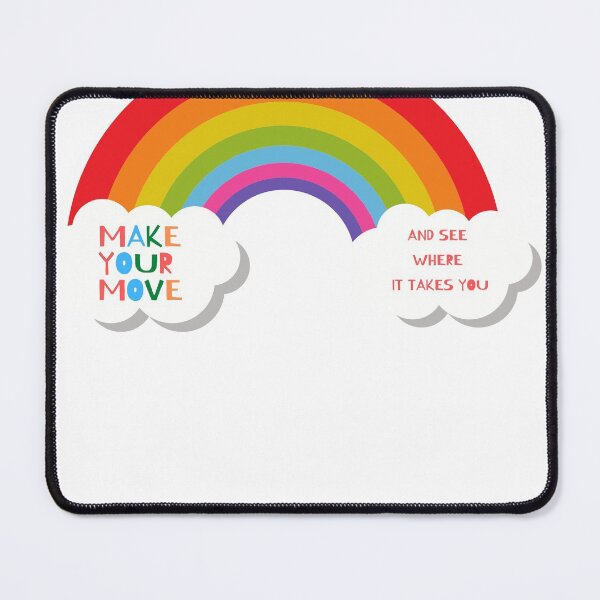 Item preview, Make Your Mark And See Where It Takes You Rainbow Dot designed and sold by Naked-Alien.