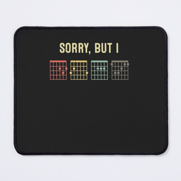 Item preview, Sorry I-DGAF Funny Hidden Message Guitar Chords Classic designed and sold by troyMmandeville.