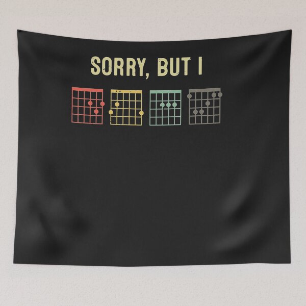 Item preview, Sorry I-DGAF Funny Hidden Message Guitar Chords Classic designed and sold by troyMmandeville.