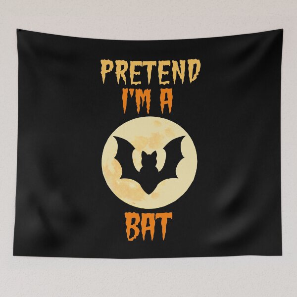 Item preview, Pretend I'm A Bat Funny Last Minute Spooky Halloween Costume  designed and sold by StudioTina.