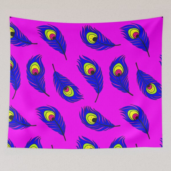 Item preview, Fucsia Peacock Feather designed and sold by ixrid.