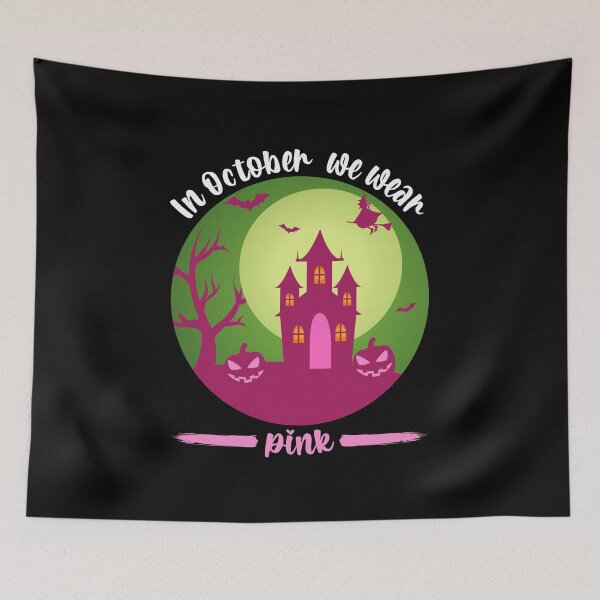 Item preview, In October We Wear Pink | Fight, Believe, Survive | Nobody Fights Alone designed and sold by DigitalGemShop.