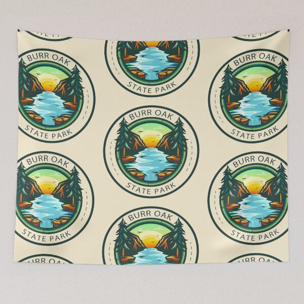 Item preview, Burr Oak State Park Ohio Badge designed and sold by KrisSidDesigns.