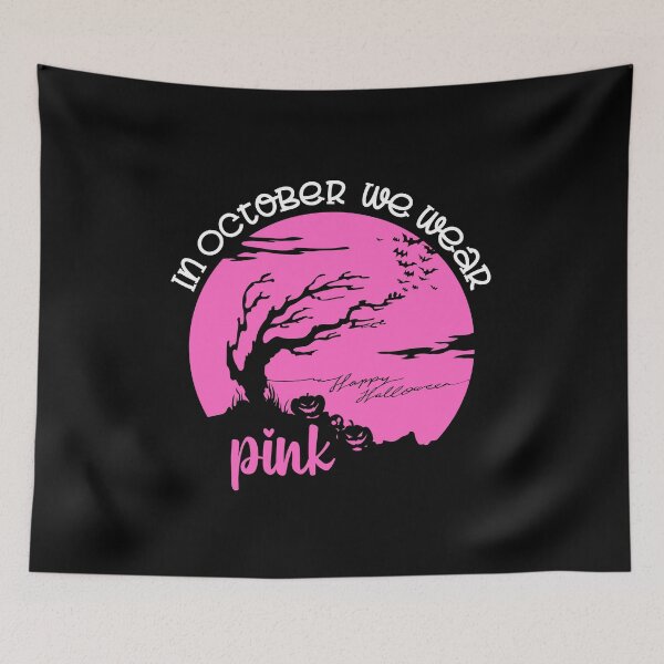 Item preview, In October We Wear Pink | Fight, Believe, Survive | Nobody Fights Alone designed and sold by DigitalGemShop.