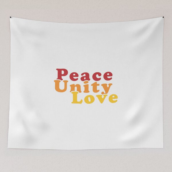 Item preview, Peace unity love, 3 vital words #Gvf designed and sold by grafixmaster.