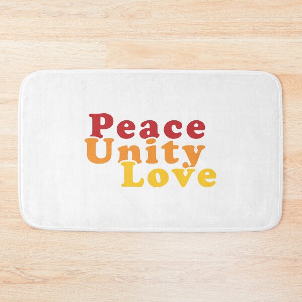 Item preview, Peace unity love, 3 vital words #Gvf designed and sold by grafixmaster.