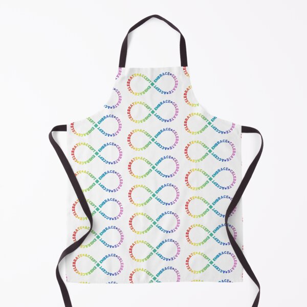 Item preview, Accept Embrace Celebrate Rainbow Infinity Symbol for Autism ADHD Neurodivergence Awareness designed and sold by EKartPrints.