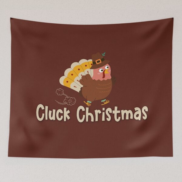 Item preview, Cluck Christmas Running Turkey designed and sold by MysticMagpie.