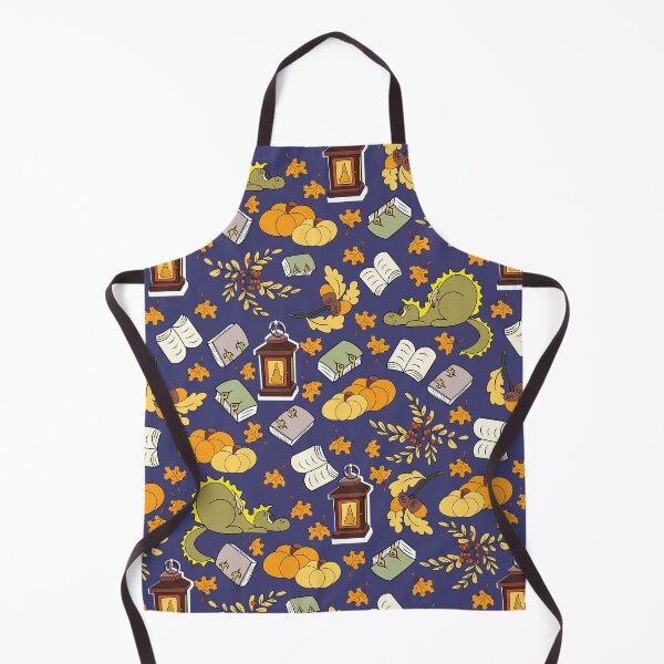 Item preview, Autumn fairy tales and dragons seamless patterns designed and sold by SlothMagic.