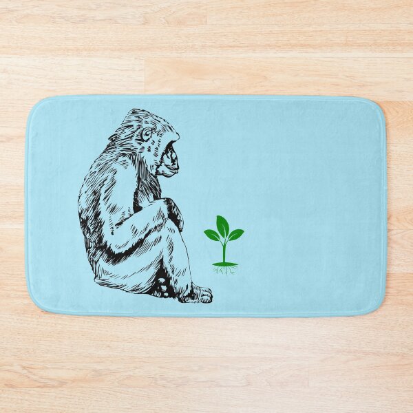 Item preview, Monkey with plant designed and sold by LioTou.