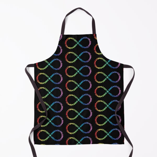 Item preview, Accept Embrace Celebrate Rainbow Infinity Symbol for Autism ADHD Neurodivergence Awareness designed and sold by EKartPrints.