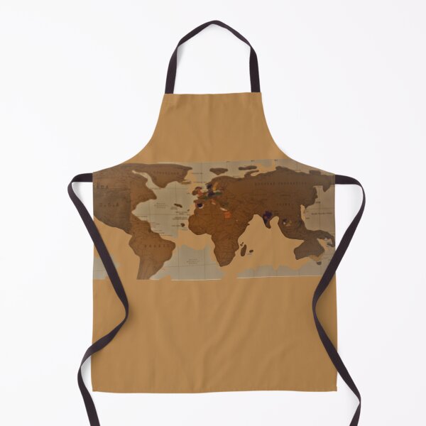 Item preview, World map, continents, oceans, islands, Canary Islands, Europe, the United States, North America, designed and sold by NessArtByEwa.