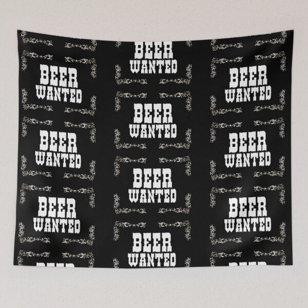 Artikelvorschau, Bier gesucht, wilder wilder Westen entworfen und verkauft von cool-shirts.