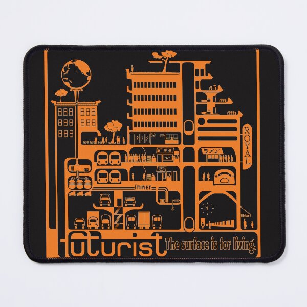 Item preview, Futurist - The Surface Is for Living designed and sold by InkerInks.