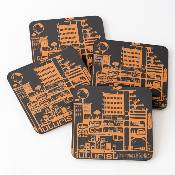 Item preview, Futurist - The Surface Is for Living designed and sold by InkerInks.