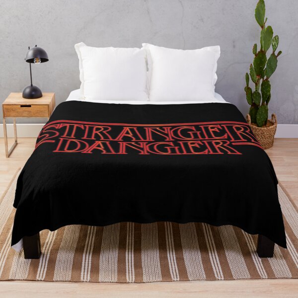 Stranger Danger Throw Blanket