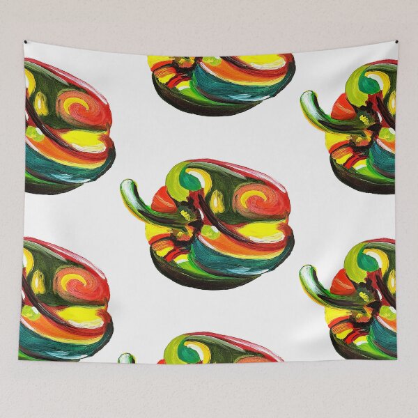 Item preview, Green Pepper Pop Art designed and sold by Harchanko.